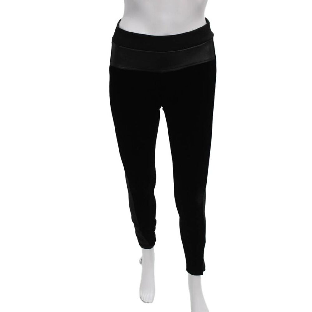 Sandro Paris Women Ankle Leggings Black Size 1